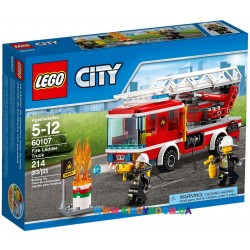 Конструктор Lego Пожарная машина с лестницей 60107